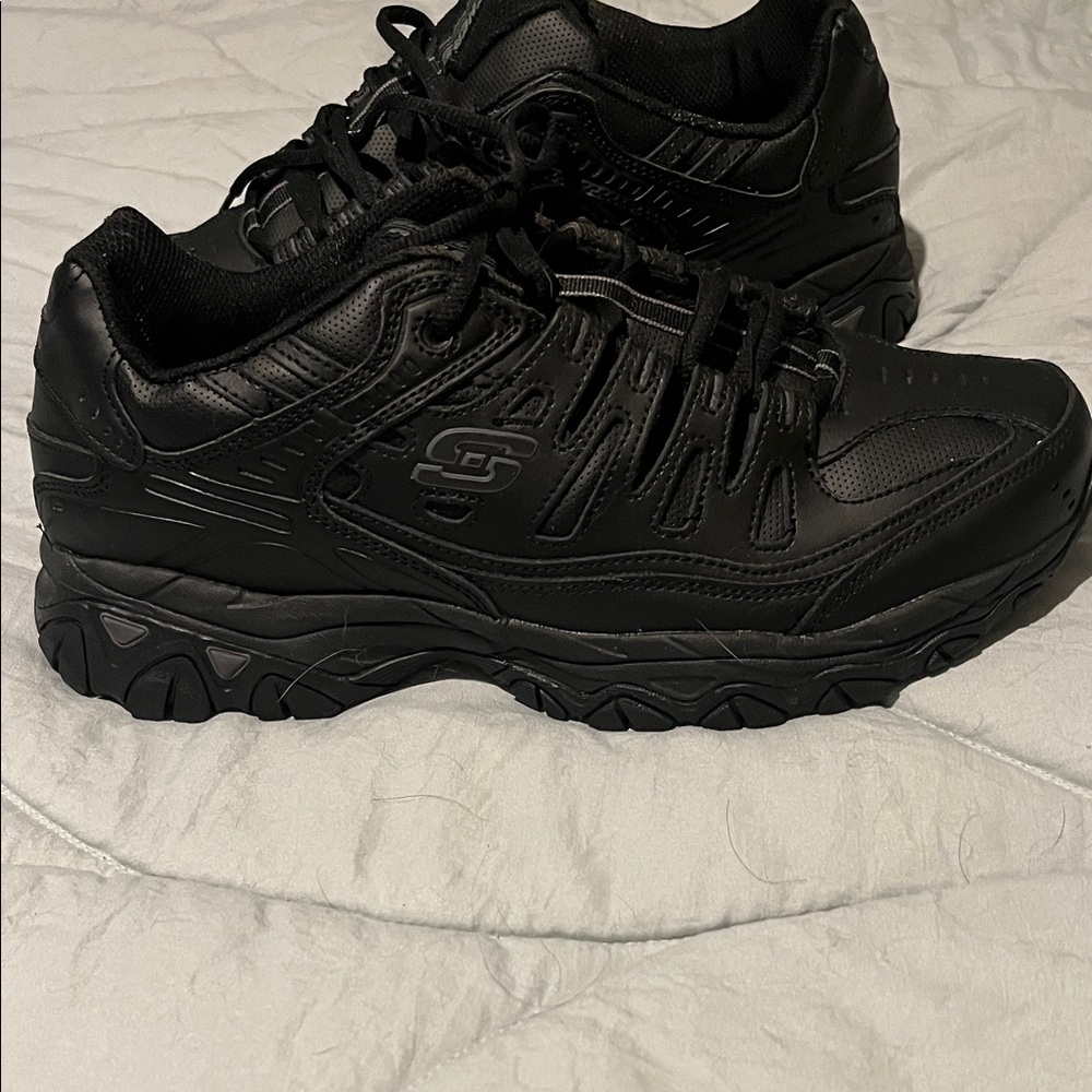Skechers Men's All-Black Athletic Sneakers
